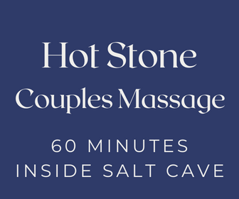 Hot Stone Couples Massage in SALT CAVE | 60 Minutes