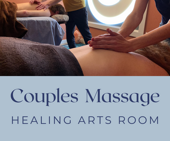 Couples Massage in Healing Arts Room