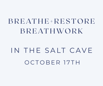 Breathe + Restore: Breathwork in the Salt Cave