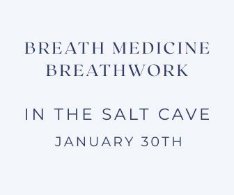 Breath Medicine: Breathwork in the Salt Cave