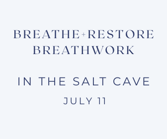 Breathe + Restore: Breathwork in the Salt Cave