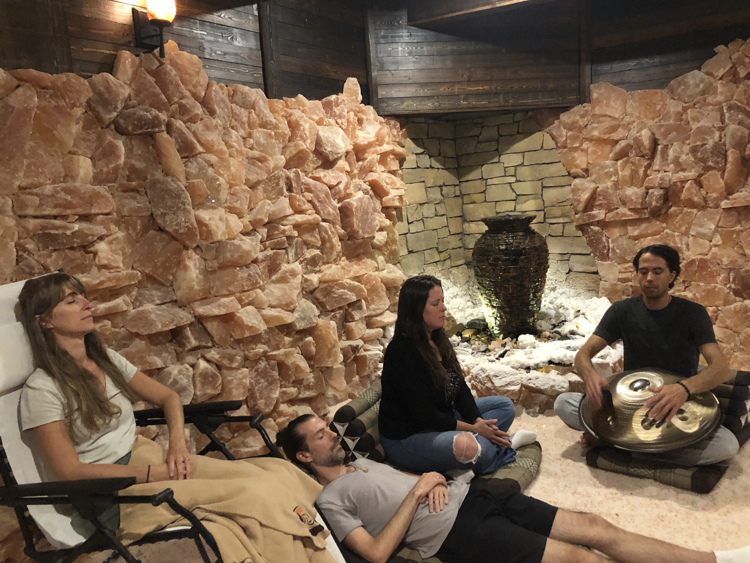 Sound Healing Concert inside the Salt Cave Asheville Salt Cave